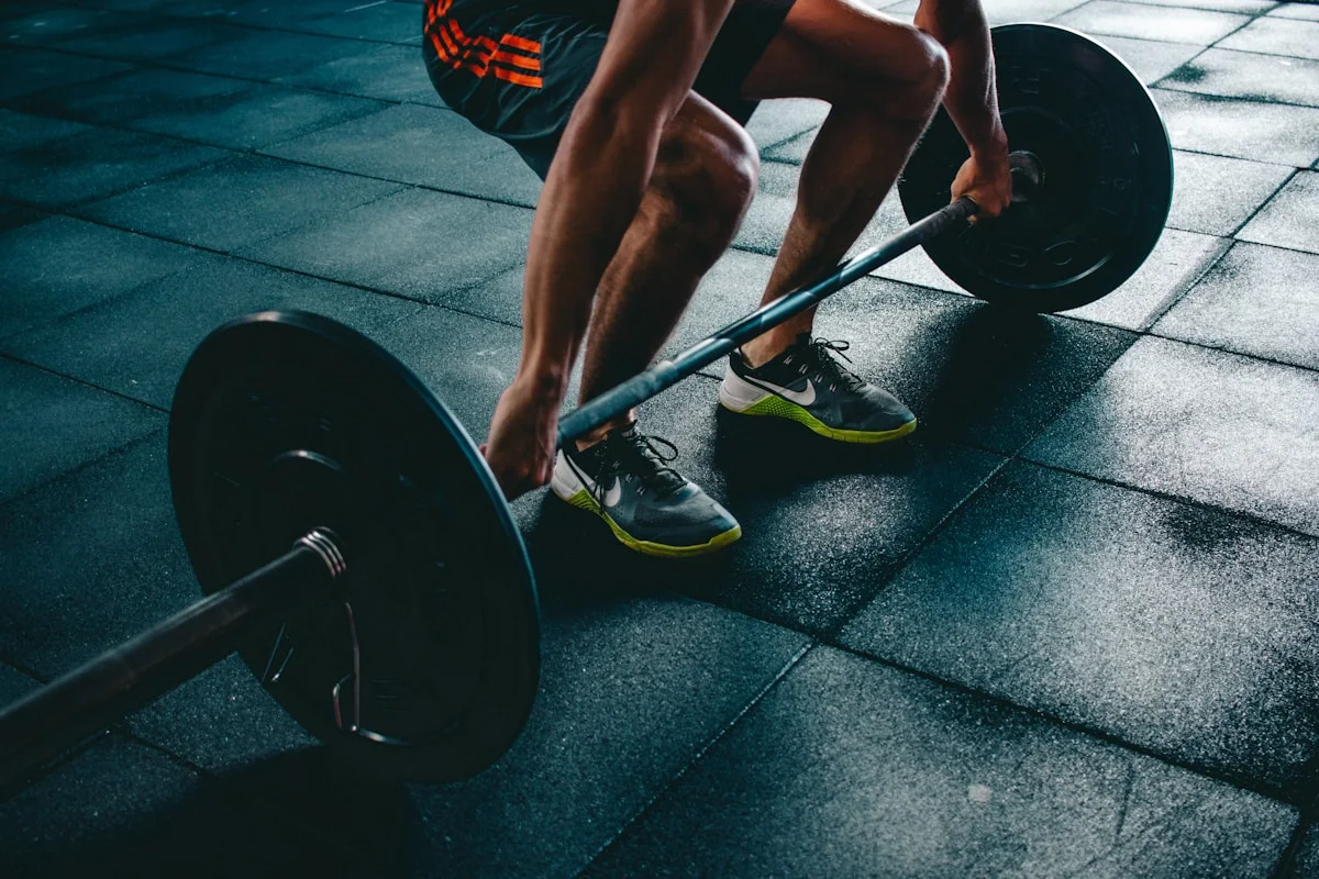 Strength training session